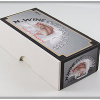 N. Wine Contemporary Frog Myopic Minnow In Box