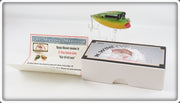 N. Wine Contemporary Frog Myopic Minnow Lure In Box