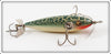 Pflueger Green Cracked Back Three Hook Neverfail Minnow In Box 3185