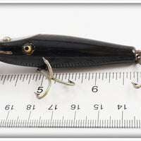 Creek Chub All Black Midget Pikie In Box 2213