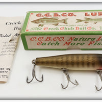 Vintage Creek Chub Pikie Scale Darter Lure In Box 2000