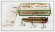 Vintage Creek Chub Pikie Scale Darter Lure In Box 2000