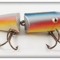 Creek Chub Rainbow Jointed Pikie With Fisherman Added Tail