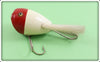 Creek Chub White Red Head Surface Dingbat In Box