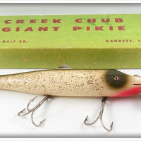 Creek Chub Silver Flash Giant Straight Pikie In Unmarked Box