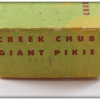 Creek Chub Silver Flash Giant Straight Pikie In Unmarked Box