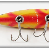 Vintage Creek Chub Yellow Spotted Injured Minnow Lure 1514