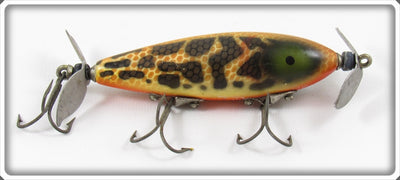 Vintage South Bend Brown Scale Coachdog Nip I Diddee Lure