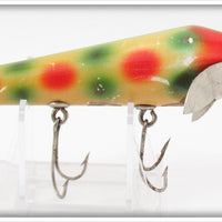 Immell Bait Co C.J. Frost Red & Green Spotted Chippewa Skipper Lure