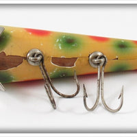 Immell Bait Co C.J. Frost Red & Green Spotted Chippewa Skipper