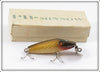 Au Pêcheur Breton Golden Shiner PB Minnow In Box - Possibly Creek Chub Made