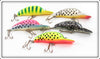 Vintage Unknown Crankbait Lot Of Six Lures