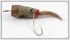 Frank Brown Silver & Red Bucktail Casting Bait