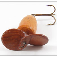 Frank Brown Natural Finish Early Propeller Bait