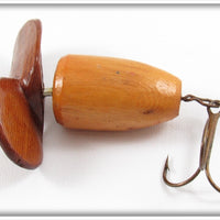 Frank Brown Natural Finish Early Propeller Bait