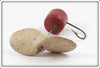 Frank Brown Red & White Early Propeller Bait