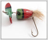 Frank Brown Red & Green Early Propeller Bait