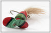 Frank Brown Red & Green Early Propeller Bait
