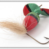 Frank Brown Red & Green Early Propeller Bait