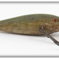 Vintage Harkauf Early Three Hook Wood Minnow Lure