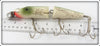 AL&W Creek Chub Silver Flash Jointed Husky Pikie In Box