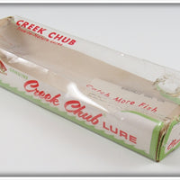 Creek Chub Black Scale Jointed Pikie In Box 2633 W