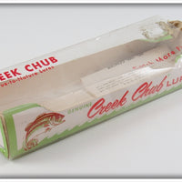 Creek Chub Black Scale Jointed Pikie In Box 2633 W