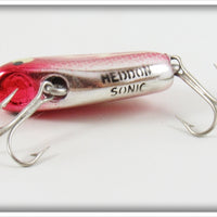 Heddon NPR Nickel Plated Red Sonic In Box