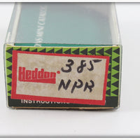 Heddon NPR Nickel Plated Red Sonic In Box