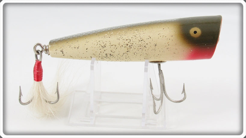 Vintage Creek Chub Silver Flash Snook Plunker Lure 7118