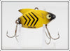 Vintage Heddon YBX Yellow Black Arrows Sonic Lure