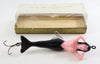 Vintage Stream Eze Black Hair & Tail Virgin Mermaid Lure In Box