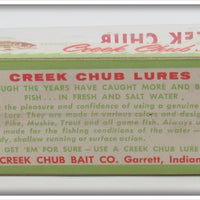 Creek Chub Black Jig L Worm In Box JB