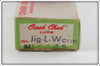 Creek Chub Black Jig L Worm In Box JB