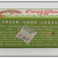 Creek Chub Natural Crab Cray Z Fish In Box 9900 NC