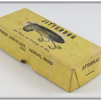 Arbogast Frog Plastic Lip Jitterbug In Box