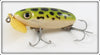 Arbogast Frog Plastic Lip Jitterbug In Box