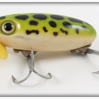 Arbogast Frog Plastic Lip Jitterbug In Box