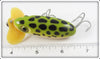 Arbogast Frog Plastic Lip Jitterbug In Box