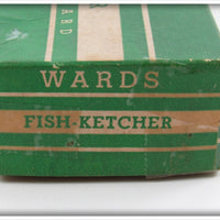 Montgomery Ward Red & White Wards Fish Ketcher In Box