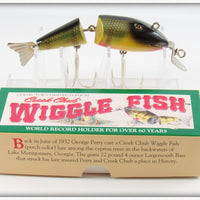 Creek Chub Collector's Limited Edition Perch Wigglefish Lure In Box