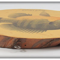 *** USA ONLY *** James Heddon's Sons Bluegill Sunfish Plaque