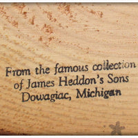 *** USA ONLY *** James Heddon's Sons Black Crappie Plaque