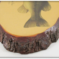 *** USA ONLY *** James Heddon's Sons Largemouth Bass Plaque