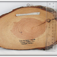 *** USA ONLY *** James Heddon's Sons Largemouth Bass Plaque