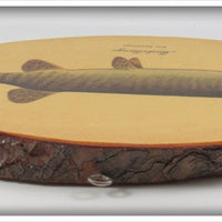 *** USA ONLY *** James Heddon's Sons Muskellunge Plaque