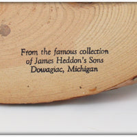 *** USA ONLY *** James Heddon's Sons Muskellunge Plaque