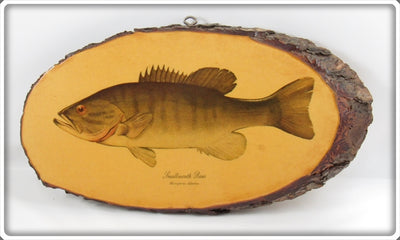 Vintage James Heddon's Sons Smallmouth Bass Plaque