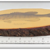 *** USA ONLY *** James Heddon's Sons Smallmouth Bass Plaque