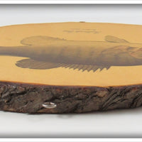*** USA ONLY *** James Heddon's Sons Smallmouth Bass Plaque